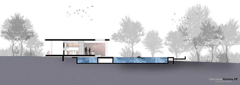 edwin seda's 'oda' house is a serene retreat from busy nairobian city life