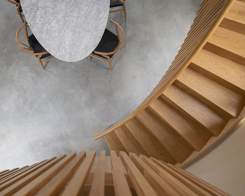 acme creates a contemporary oast house amid the rolling landscape of kent, england designboom