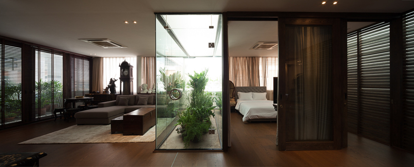 SO architects installs metal shell on DP group's newly redesigned headquarters in thailand