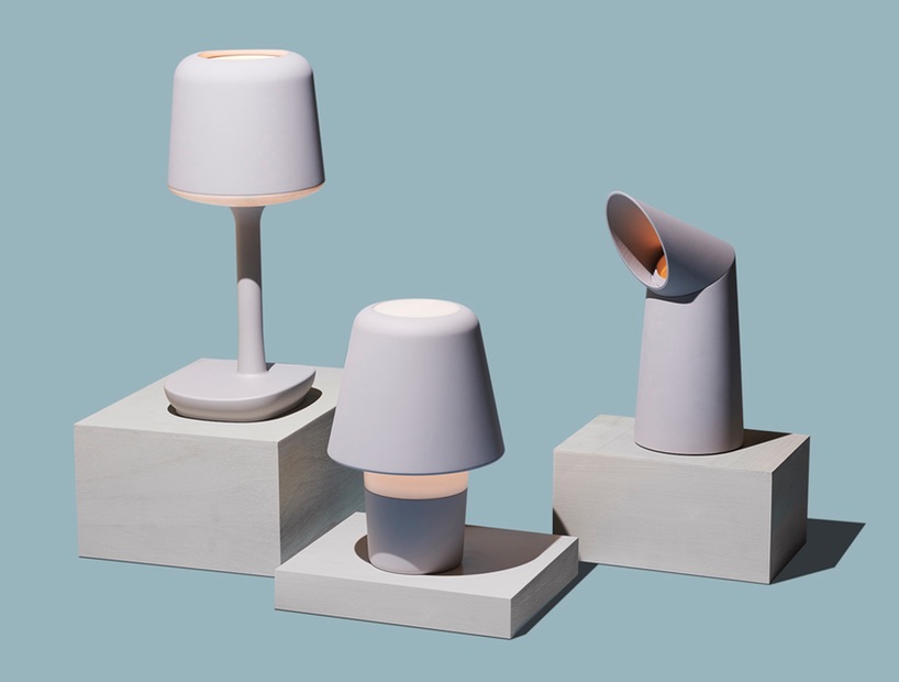 gantri's 3D printed lamps use translucent, diffusing materials