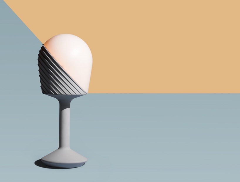 gantri's 3D printed lamps use translucent, diffusing materials