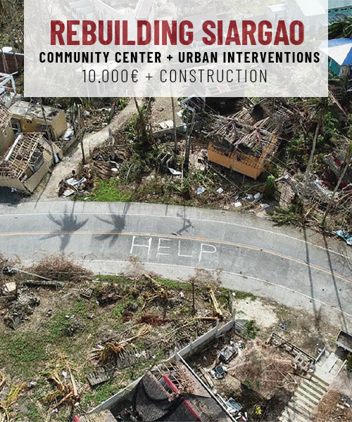 Rebuilding Siargao - Community Center Urban Interventions