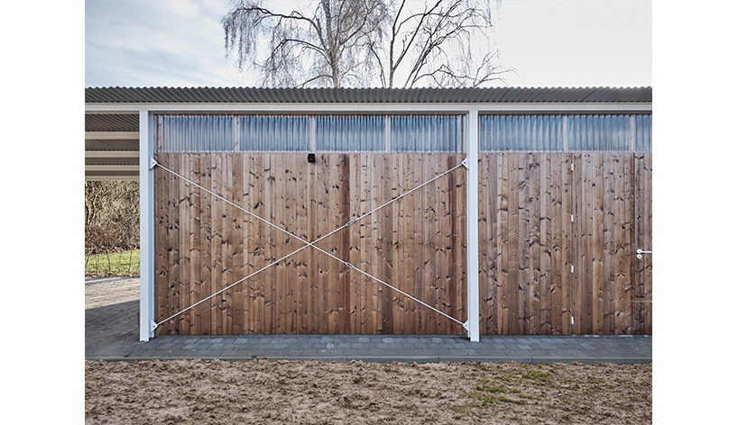 notan office combines bold geometries with angled windows in belgian residence