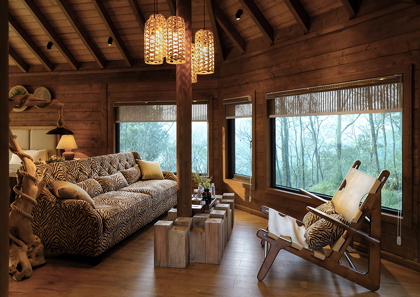 fan life designs first forest RV park in china with scattered cabins in the mountains