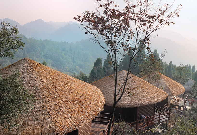 fan life designs first forest RV park in china with scattered cabins in the mountains