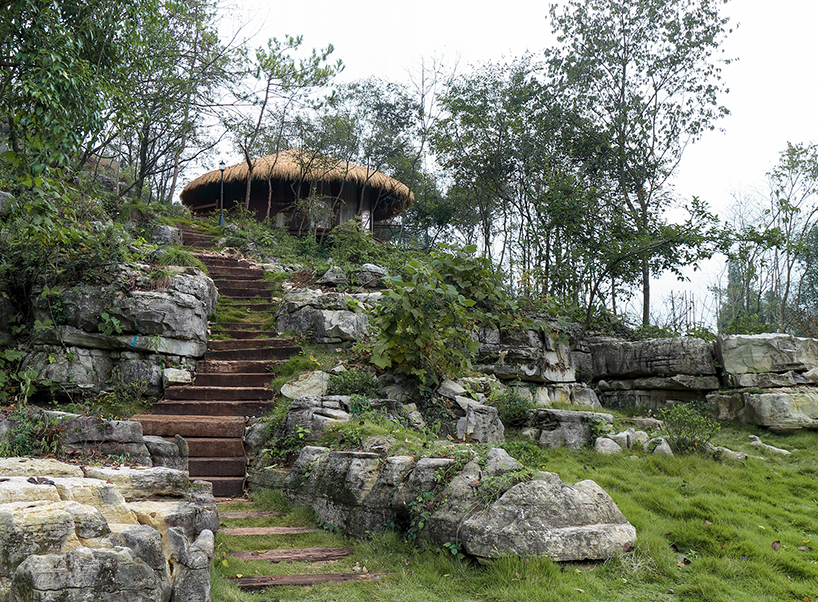 fan life designs first forest RV park in china with scattered cabins in the mountains