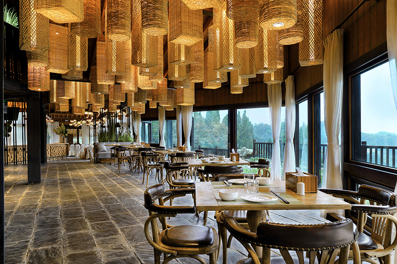 fan life designs first forest RV park in china with scattered cabins in the mountains