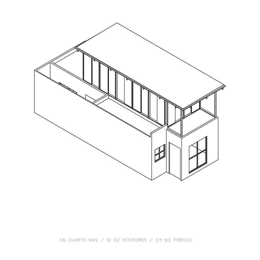 ANTNA's 'un cuarto mas' expansion prototype aims to solve the housing crisis in mexico