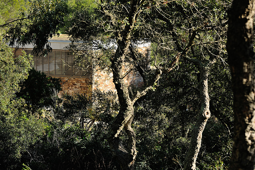 aum's stone and concrete la mira ra house in france offers intimate sea views