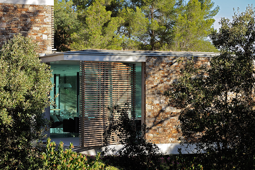 aum's stone and concrete la mira ra house in france offers intimate sea views