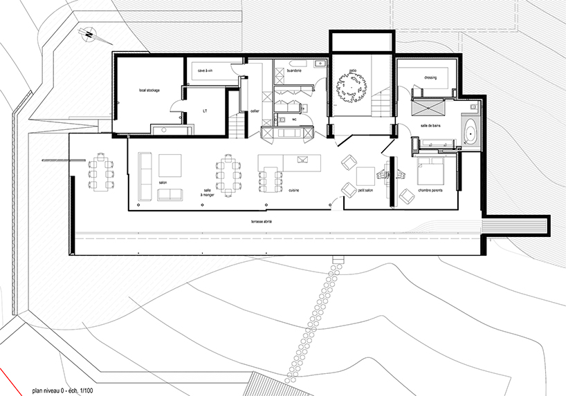 aum's stone and concrete la mira ra house in france offers intimate sea views