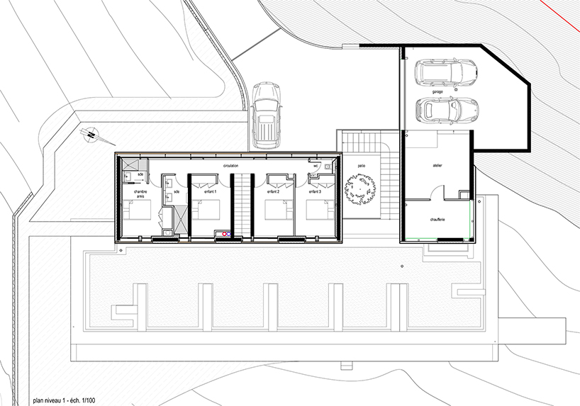 aum's stone and concrete la mira ra house in france offers intimate sea views
