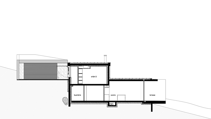 aum's stone and concrete la mira ra house in france offers intimate sea views