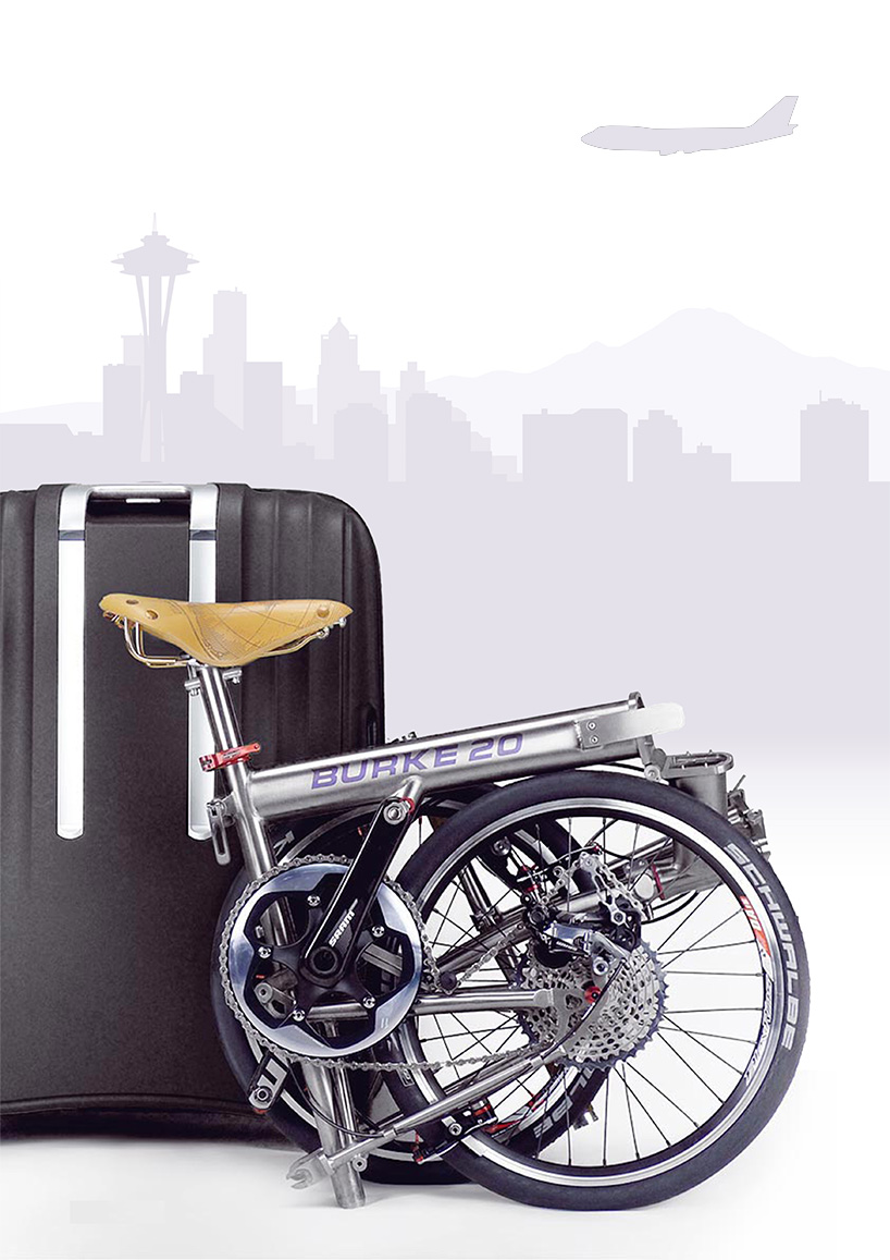 folding bike suitcase