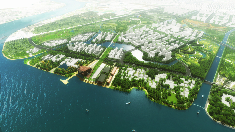 TLS landscape architecture wins sanlin bund ecological park competition in shanghai