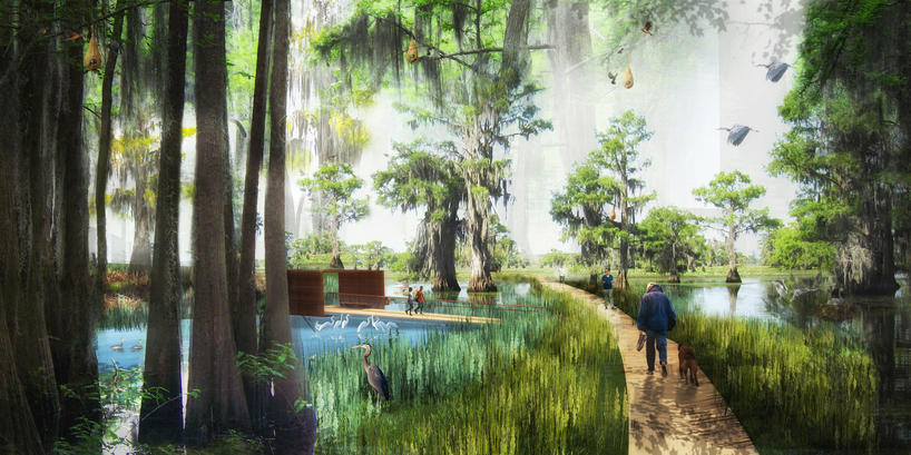 TLS landscape architecture wins sanlin bund ecological park competition in shanghai