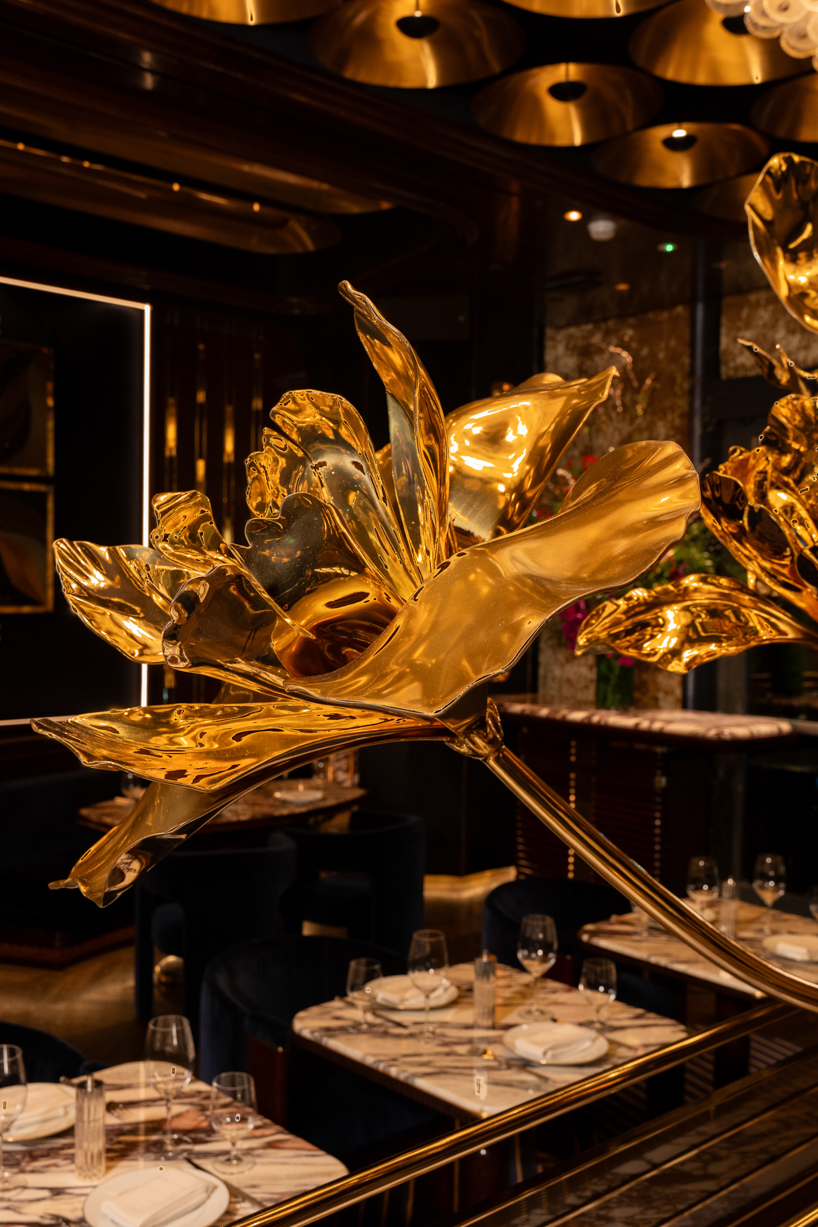a portrait of isabel dbm paints with brass silk and gold 11