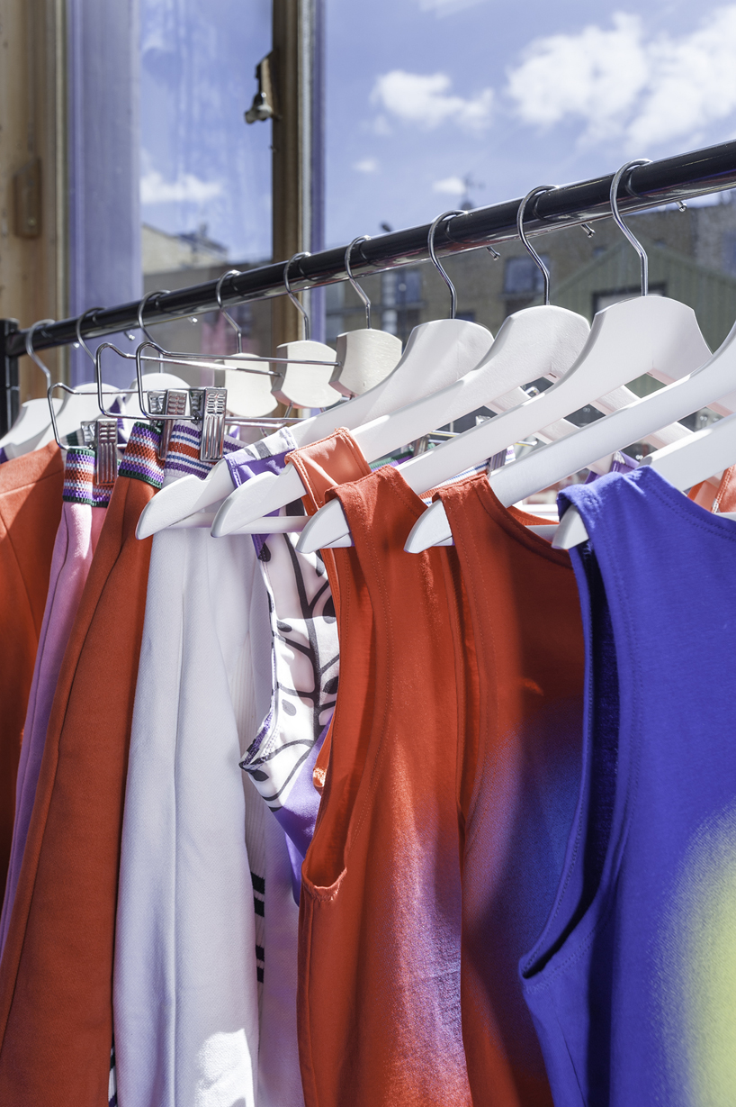 point blank's london pop-up shop gets poolside makeover