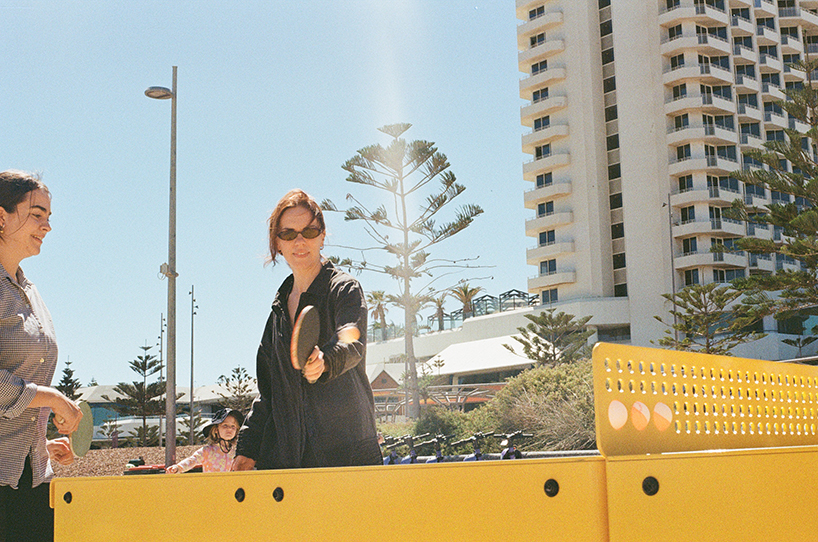 Heroair by Popp How daring are the bright shapes and colors redefining table tennis on the public land 4