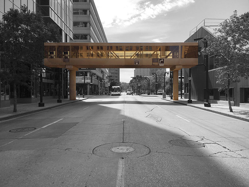 joseph kennedy's photo series focuses on the empty corridors of downtown winnipeg’s skywalk