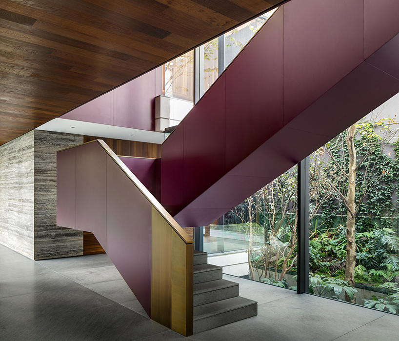 BERNARDI + PESCHARD / BLANCASMORAN design a family house in mexico city using natural stone and timber