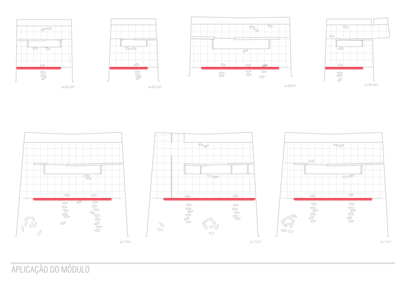 0E1 architects designs modular bars to fit celeiro de ases' stadium in porto alegre
