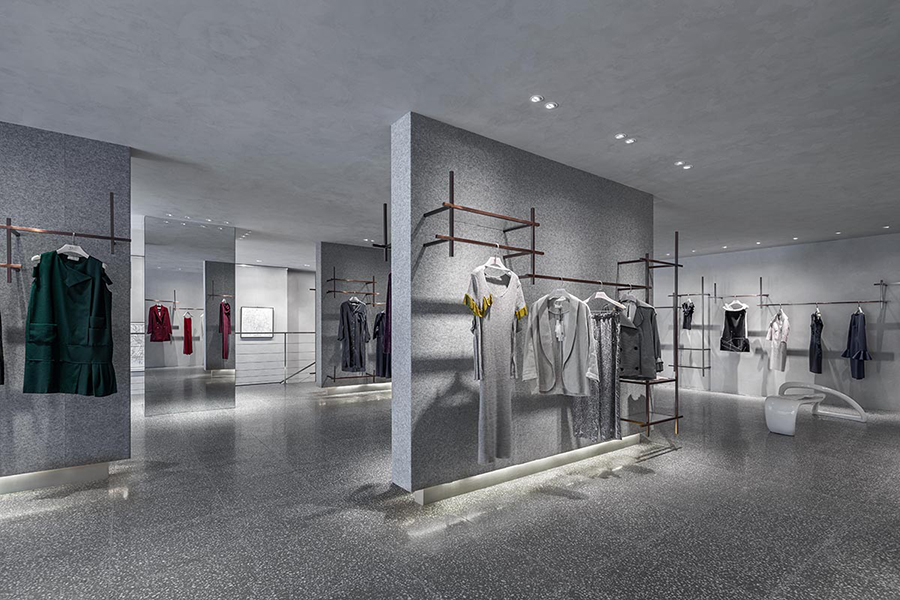 circle studio shanghai's grey fashion gallery delivers a gentle environment in guiyang