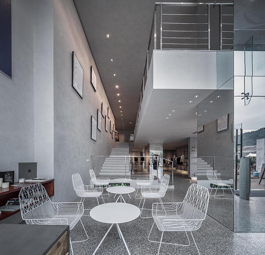 circle studio shanghai's grey fashion gallery delivers a gentle environment in guiyang