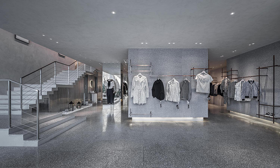 circle studio shanghai's grey fashion gallery delivers a gentle environment in guiyang