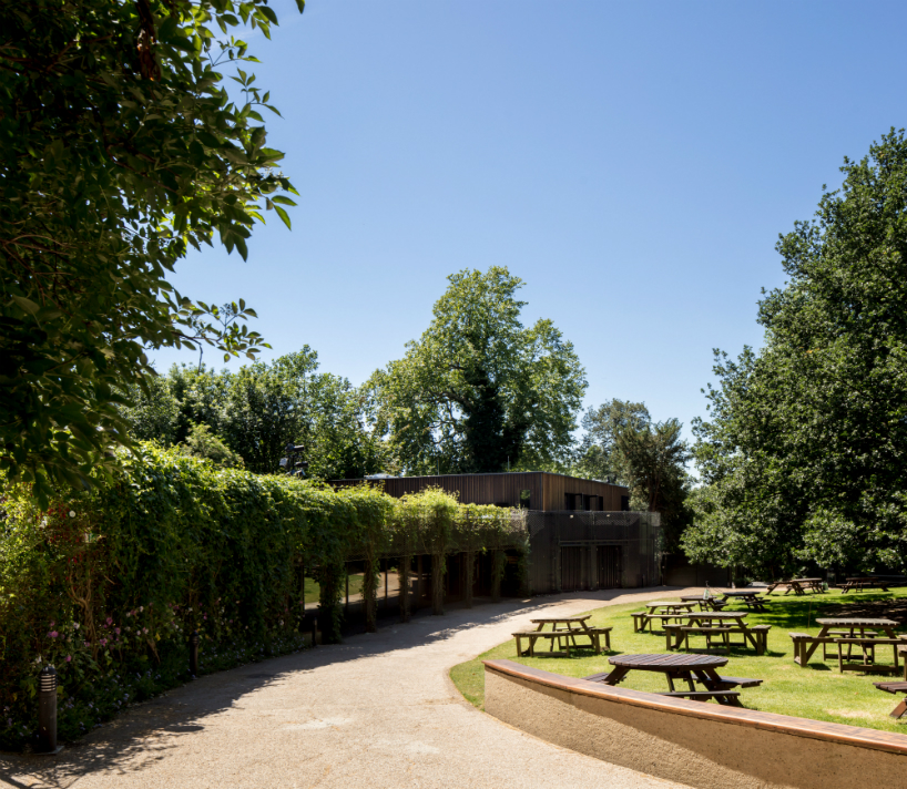 reed watts architects extends regent's park open-air theater in central london