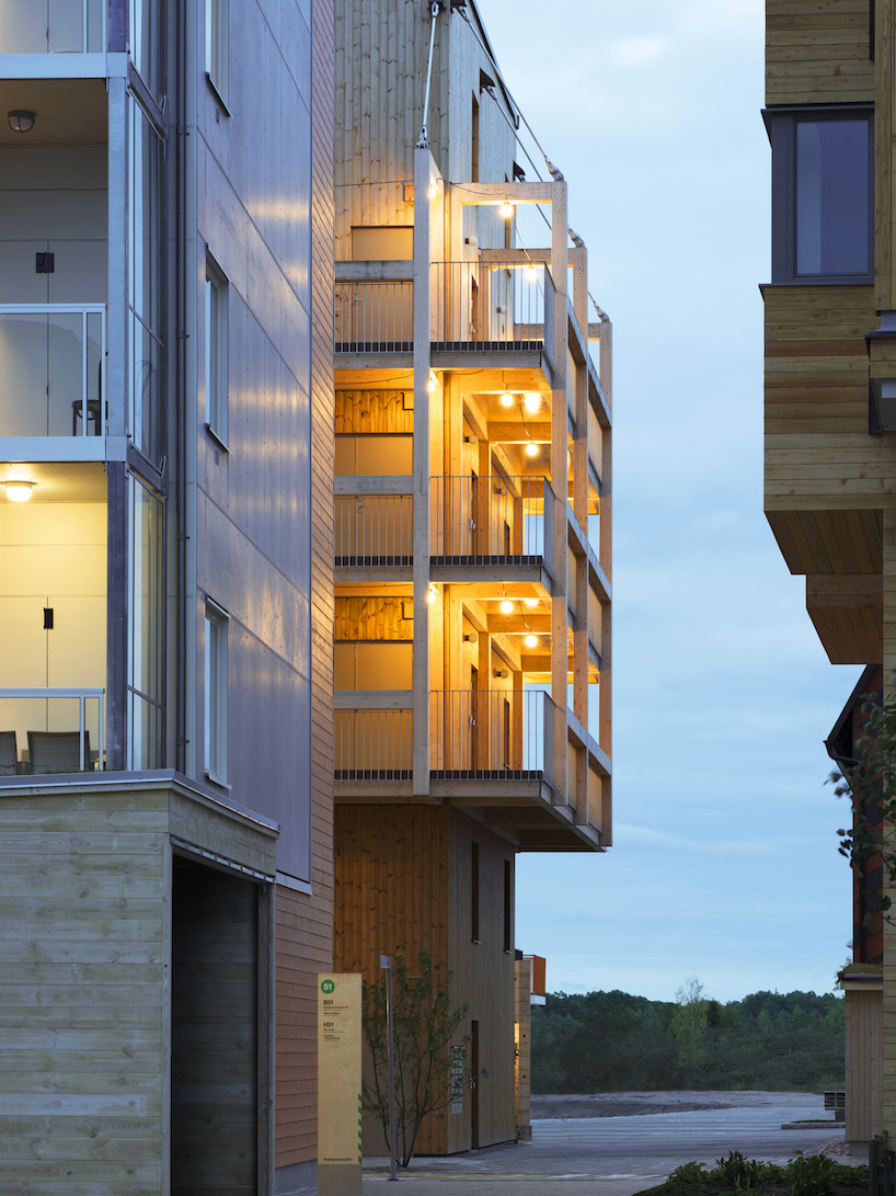 SPRIDD presents its wooden box house at the vallastaden 2017 housing expo in sweden