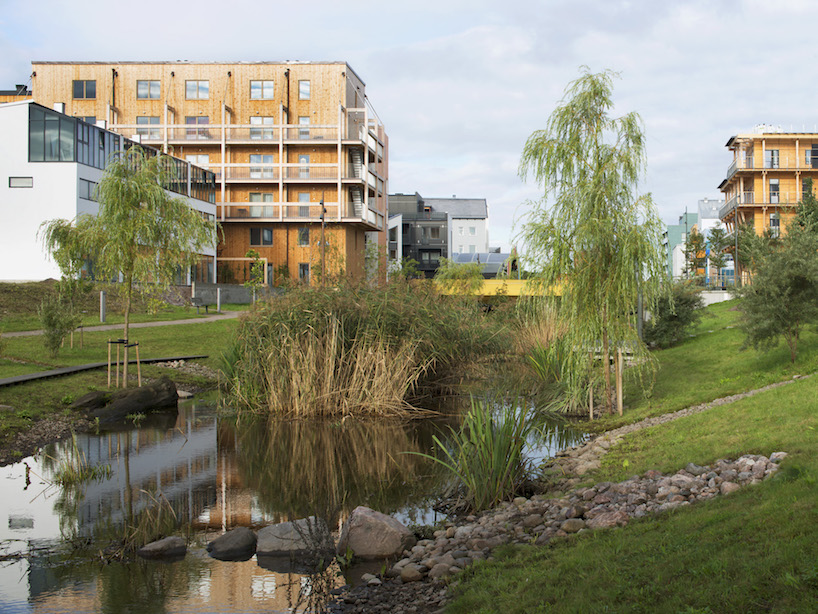 SPRIDD presents its wooden box house at the vallastaden 2017 housing expo in sweden