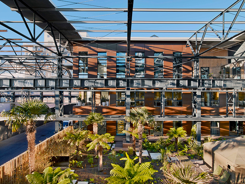 saguez + partners' reinvented headquarters in paris is a workspace for students and clients