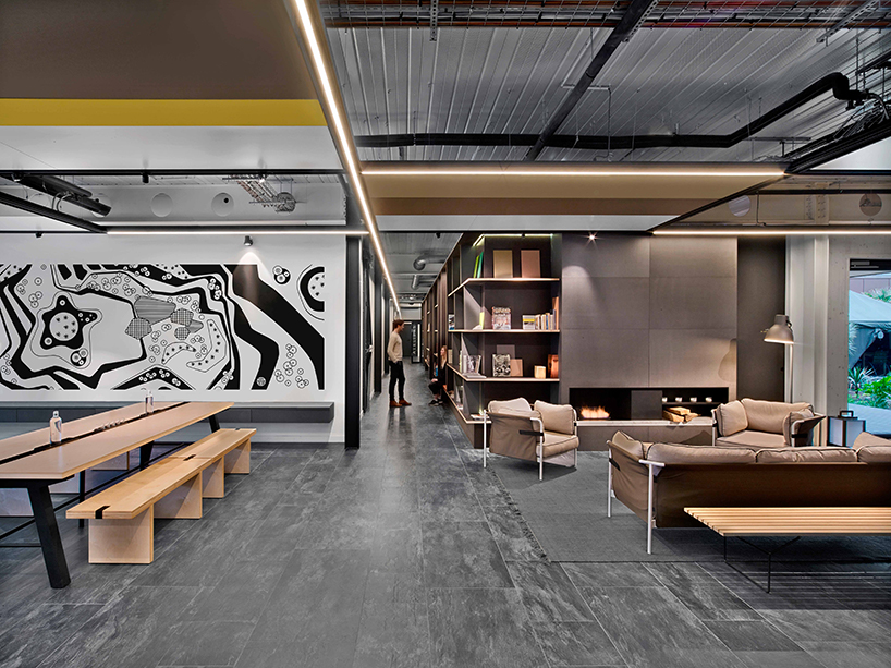 saguez + partners' reinvented headquarters in paris is a workspace for students and clients