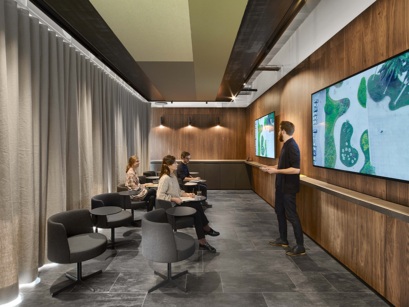 saguez + partners' reinvented headquarters in paris is a workspace for students and clients