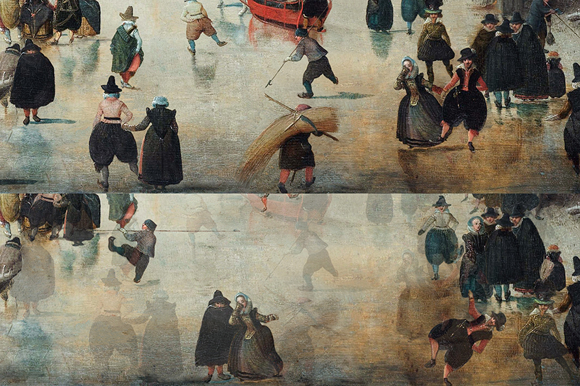 hendrick avercamp's 17th century painting is brought to life in stop motion animation designboom