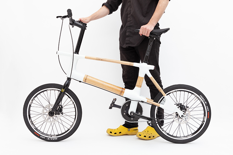 mccloy + muchemwa and bamboo bicycle club design a custom city bike designboom