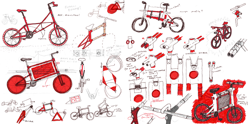 mccloy + muchemwa and bamboo bicycle club design a custom city bike designboom