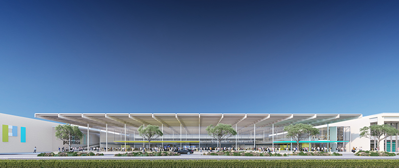 rogers stirk harbour + partners presents unseen marseille airport competition entry