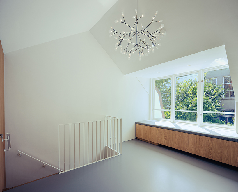 bláha architecture + design renovates a traditional courtyard house in the hague designboom