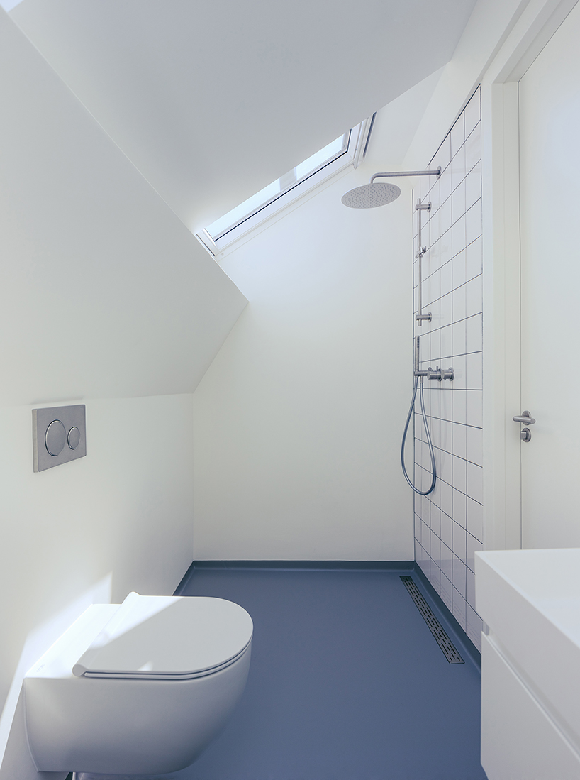 bláha architecture + design renovates a traditional courtyard house in the hague designboom