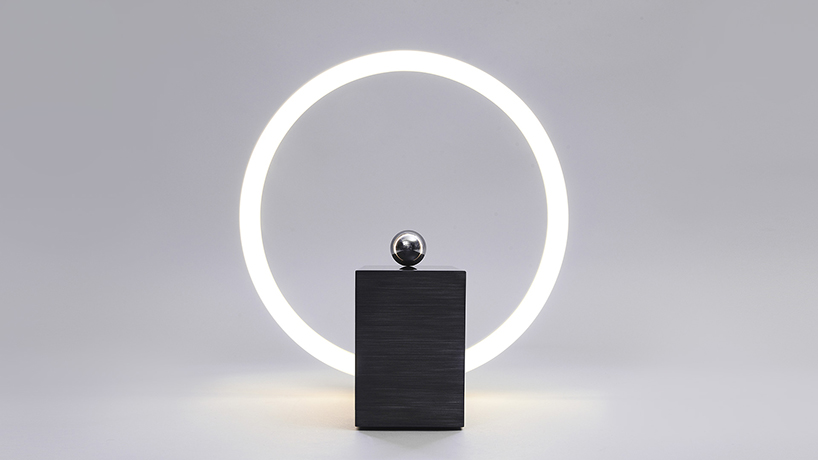 r l o n studio's lamps discover a new way to interact with lighting design objects