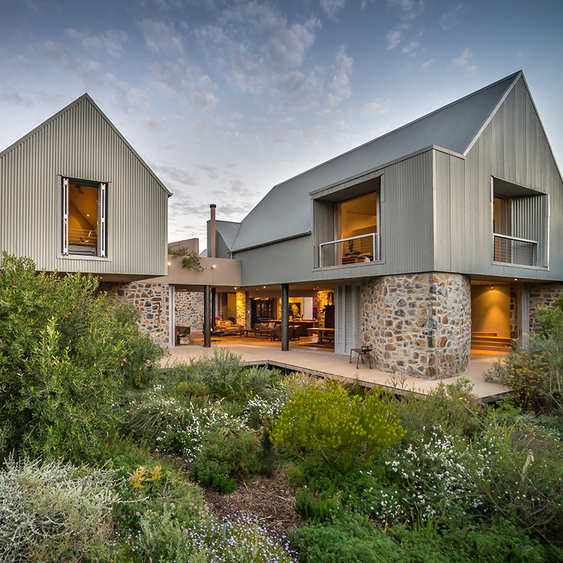 slee & co. architects' house is inspired by the local farm structures