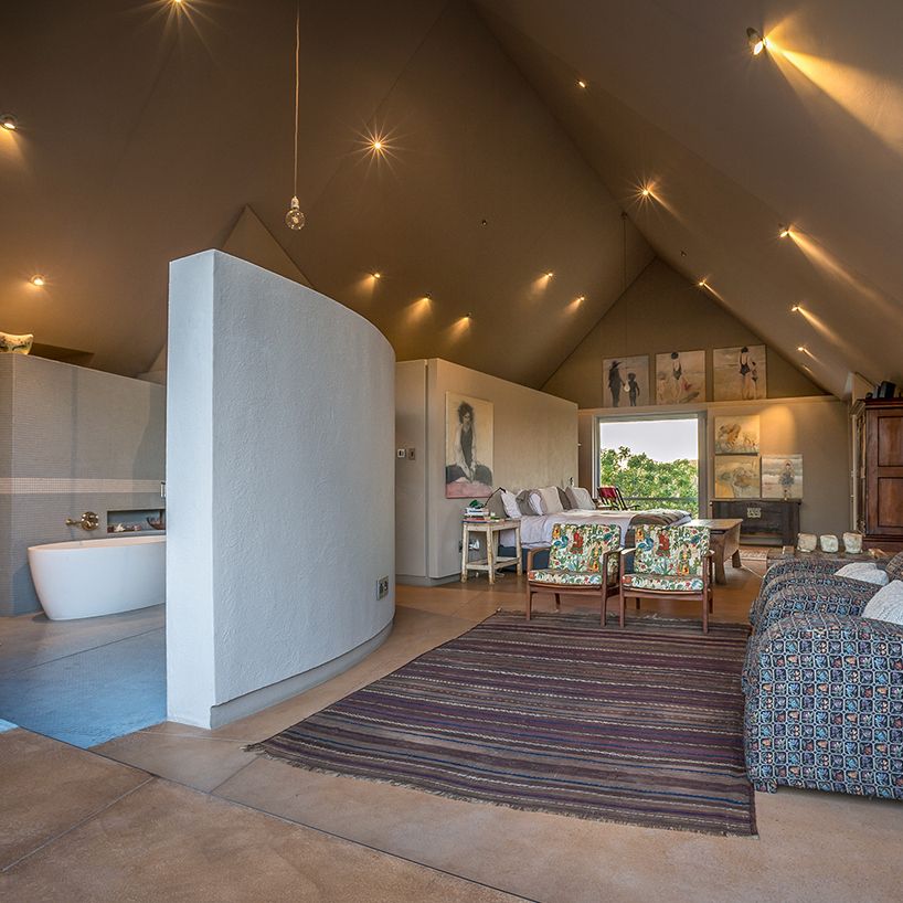 slee & co. architects' house is inspired by the local farm structures in south africa