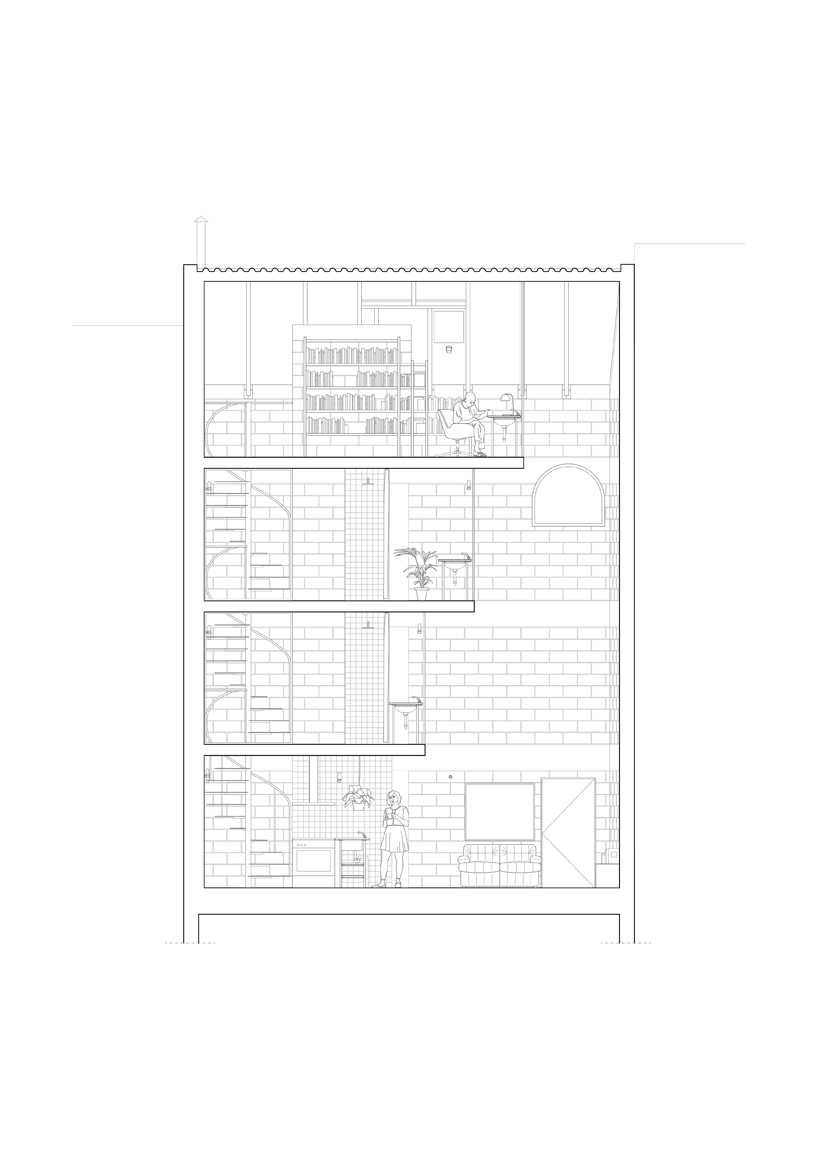 minimal 'dodged house' in lisbon pays tribute to irving gill's architecture