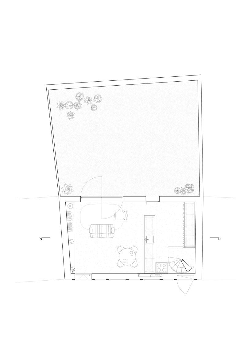 minimal 'dodged house' in lisbon pays tribute to irving gill's architecture