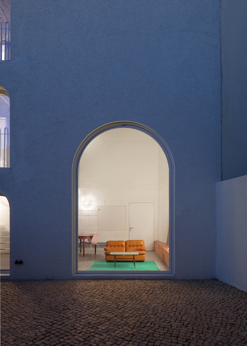 minimal 'dodged house' in lisbon pays tribute to irving gill's architecture