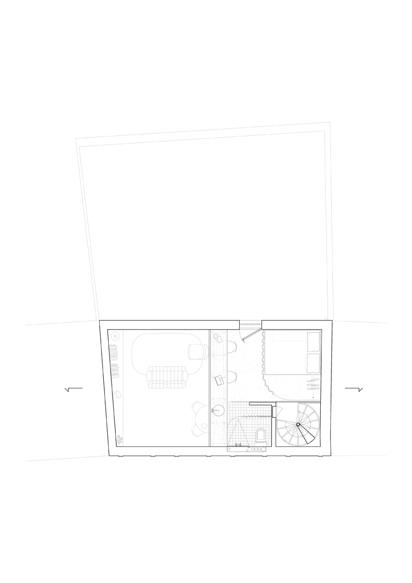 minimal 'dodged house' in lisbon pays tribute to irving gill's architecture