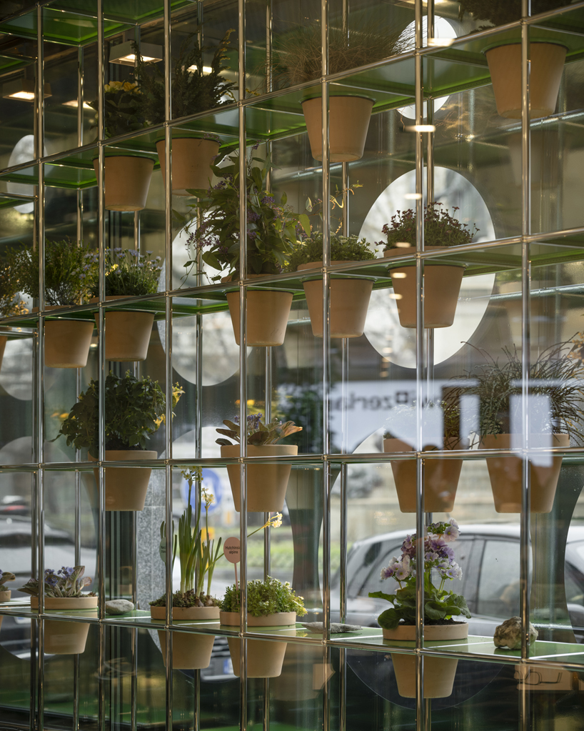 alpine garden installation by BUREAU emerges in milan&rsquo;s urban fabric for winter olympics - 9