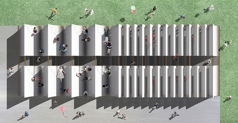 victor pricop's entry for the west kowloon pavilion 2017 is a theatrical curtain